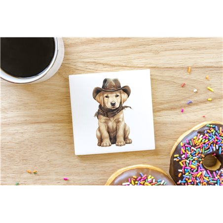 Ceramic Tile Coaster/ Trivet - la 53