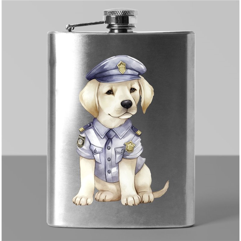 8 oz Hip Flask - la 6