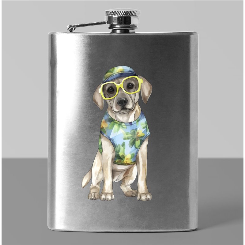 8 oz Hip Flask - la 7