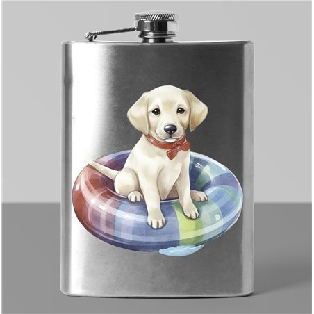 8 oz Hip Flask - la 8