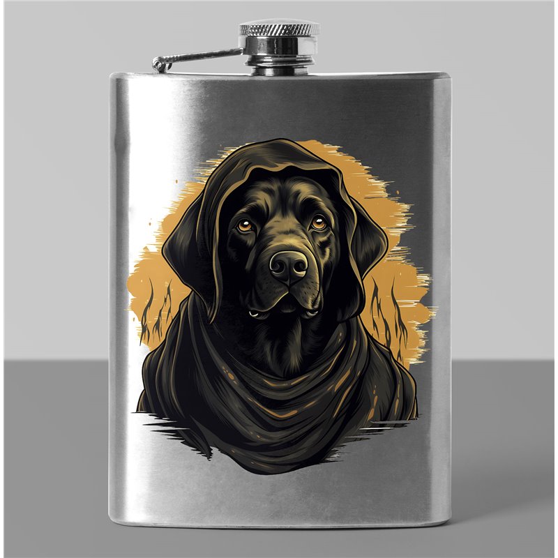 8 oz Hip Flask - la 34