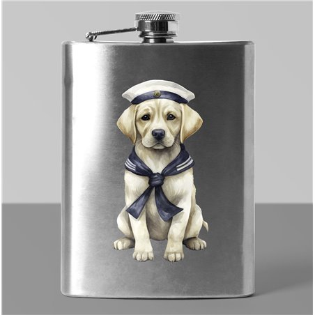 8 oz Hip Flask - la 39