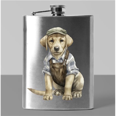 8 oz Hip Flask - la 40