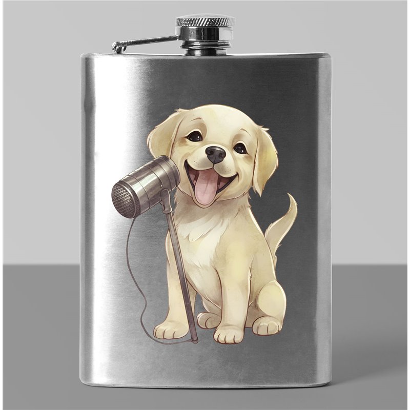 8 oz Hip Flask - la 41