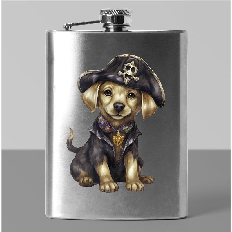 8 oz Hip Flask - la 48