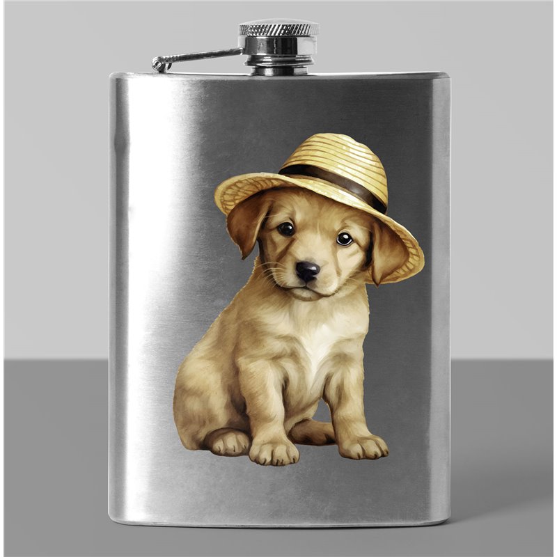 8 oz Hip Flask - la 49