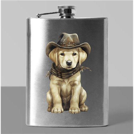 8 oz Hip Flask - la 53