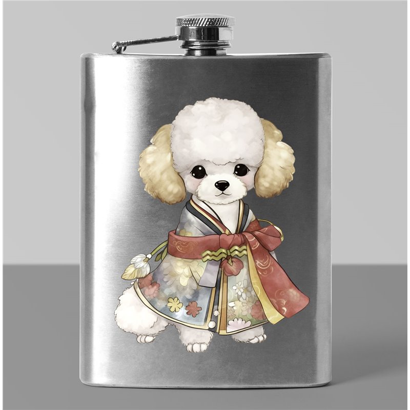 8 oz Hip Flask - po 4