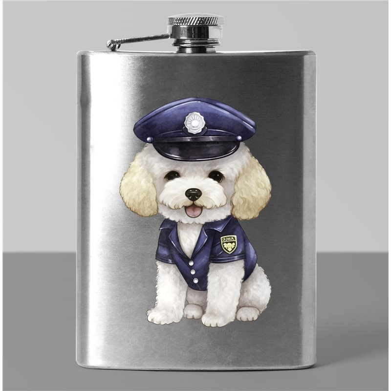 8 oz Hip Flask - po 5