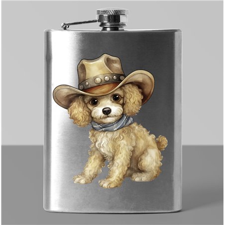 8 oz Hip Flask - po 44
