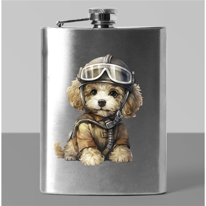 8 oz Hip Flask - po 46