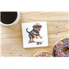 Ceramic Tile Coaster/ Trivet - ro 1