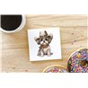 Ceramic Tile Coaster/ Trivet - st 49