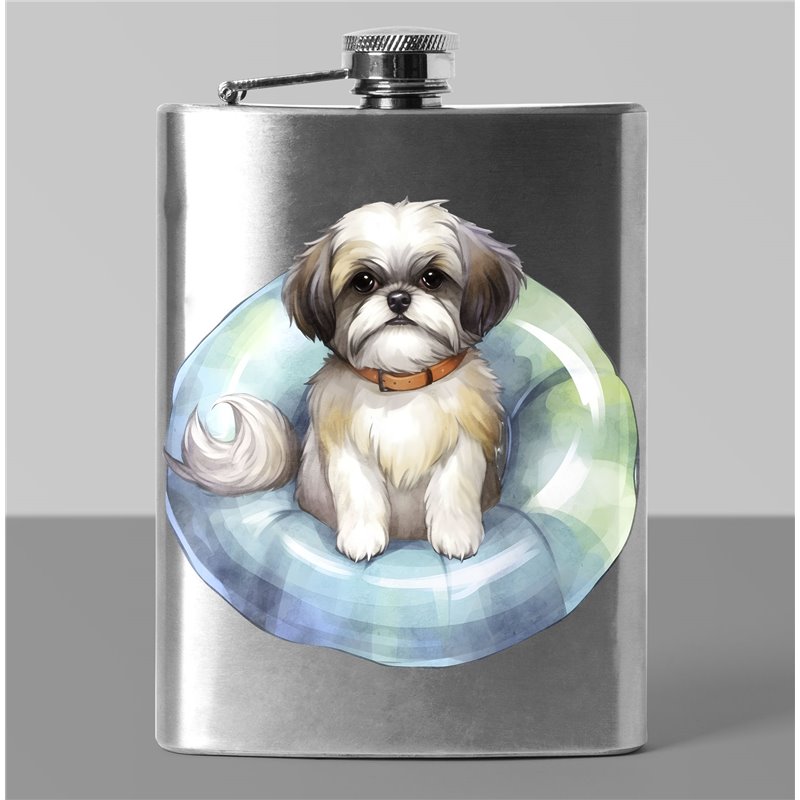 8 oz Hip Flask - st 3