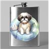 8 oz Hip Flask - st 3