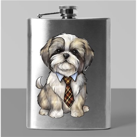 8 oz Hip Flask - st 4