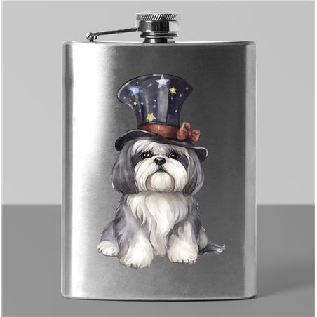 8 oz Hip Flask - st 9
