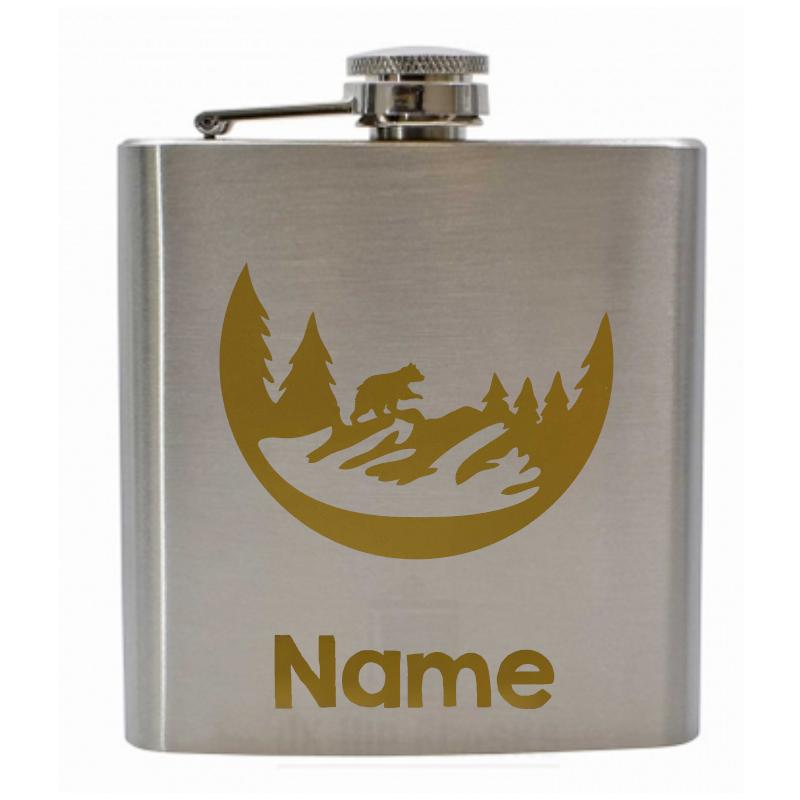 6 oz Hip Flask 