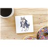 Ceramic Tile Coaster/ Trivet - sh 19