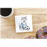 Ceramic Tile Coaster/ Trivet - sh 21