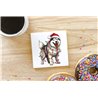 Ceramic Tile Coaster/ Trivet - sh 38