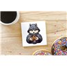 Ceramic Tile Coaster/ Trivet - sh 49
