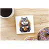 Ceramic Tile Coaster/ Trivet - sh 52
