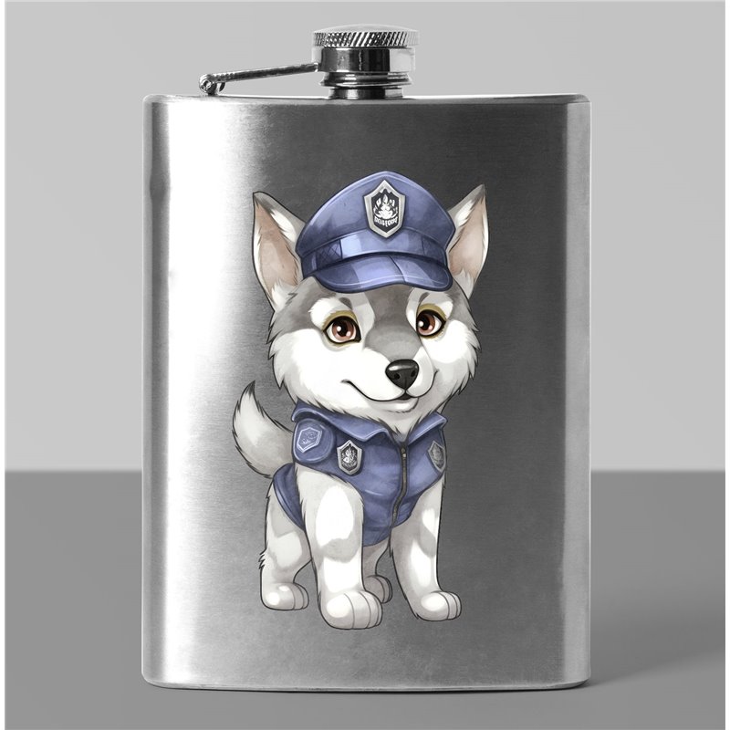 8 oz Hip Flask - sh 6