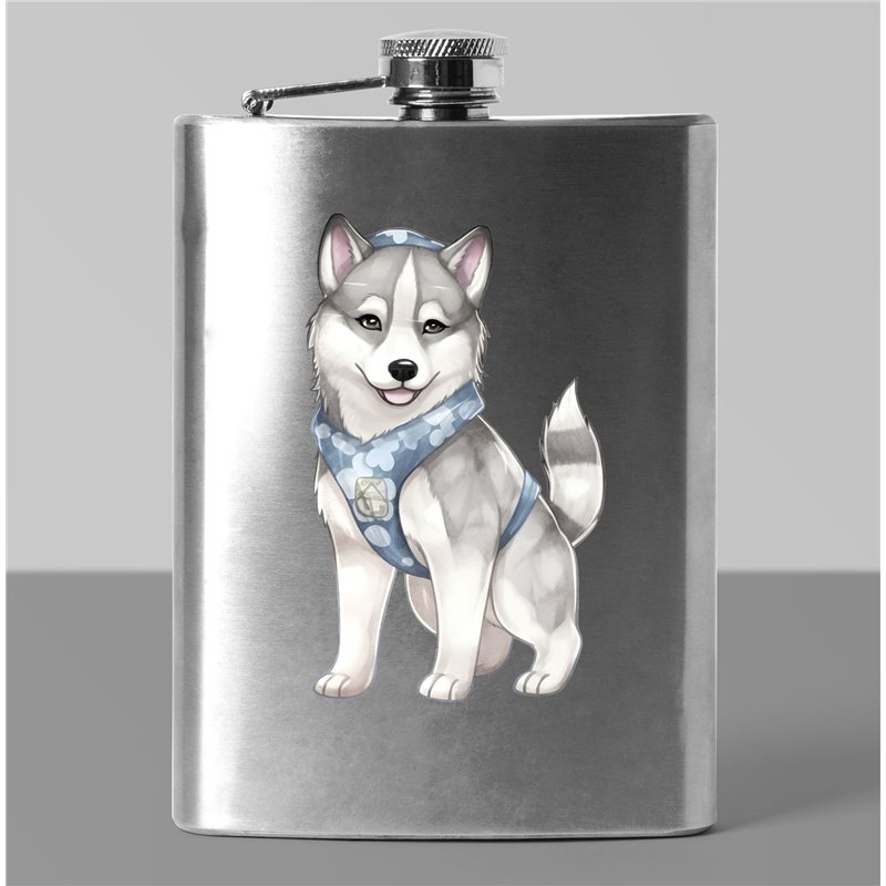 8 oz Hip Flask - sh 7