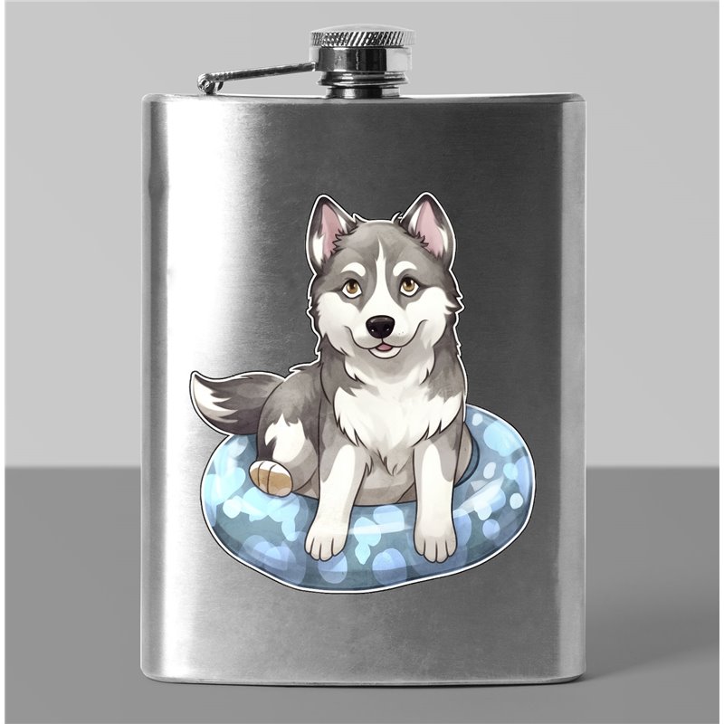 8 oz Hip Flask - sh 8