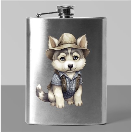 8 oz Hip Flask - sh 34