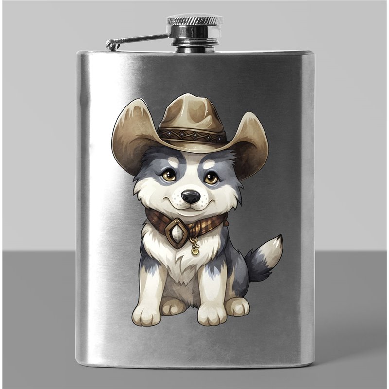 8 oz Hip Flask - sh 48