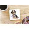 Ceramic Tile Coaster/ Trivet - yt 41