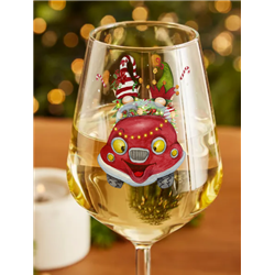 Wine Glass  Christmas Gnomes (5)