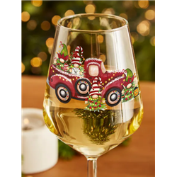 Wine Glass  Christmas Gnomes (7)