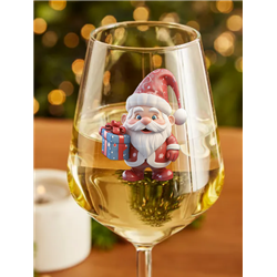 Wine Glass  Christmas Gnomes (8)