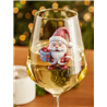 Wine Glass  Christmas Gnomes (8)
