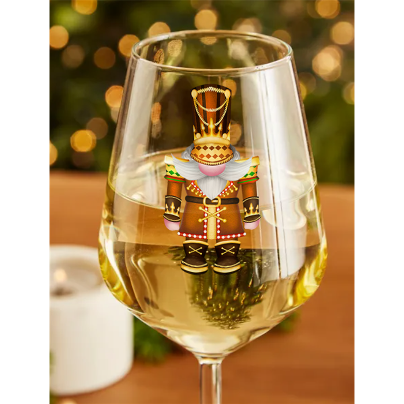 Wine Glass  Christmas Gnomes (23)