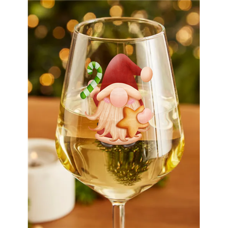 Wine Glass  Christmas Gnomes (26)