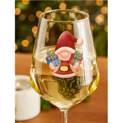 Wine Glass  Christmas Gnomes (29)