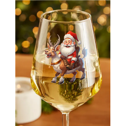 Wine Glass  Christmas Gnomes (30)