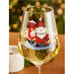Wine Glass  Christmas Gnomes (32)
