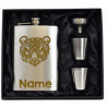 8 oz Hip Flask Gift Set 
