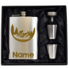 8 oz Hip Flask Gift Set 