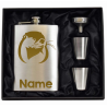 8 oz Hip Flask Gift Set 
