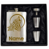 8 oz Hip Flask Gift Set 