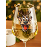 Wine Glass - Crazy Deer 15