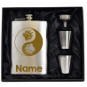 8 oz Hip Flask Gift Set 
