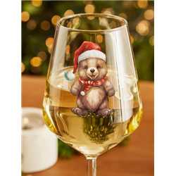 Wine Glass  - Bear 1
