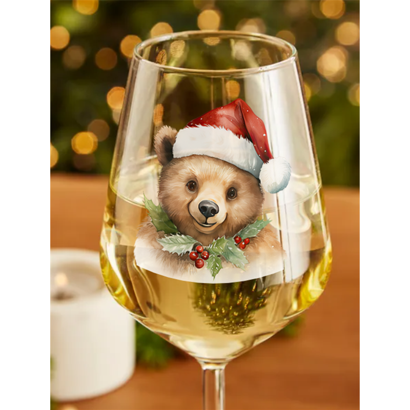 Wine Glass  - Bear 3